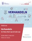zur Veranstaltung Webinar 'Verhandeln im Fokus Start-ups und Scale-ups'