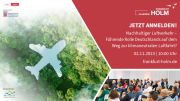 zur Veranstaltung Nachhaltiger Luftverkehr: Führende Rolle Deutschlands auf dem Weg zur klimaneutralen Luftfahrt?